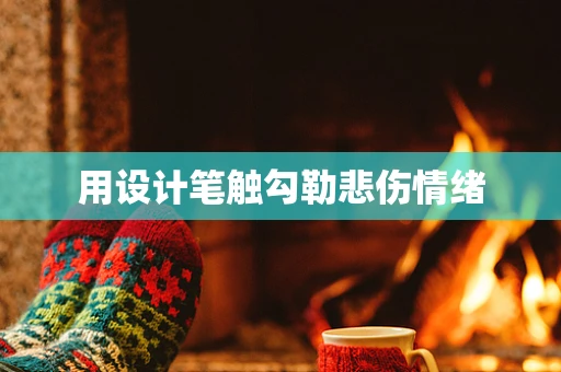 用设计笔触勾勒悲伤情绪