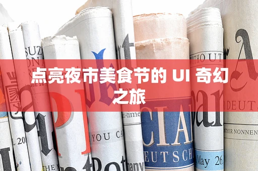 点亮夜市美食节的 UI 奇幻之旅