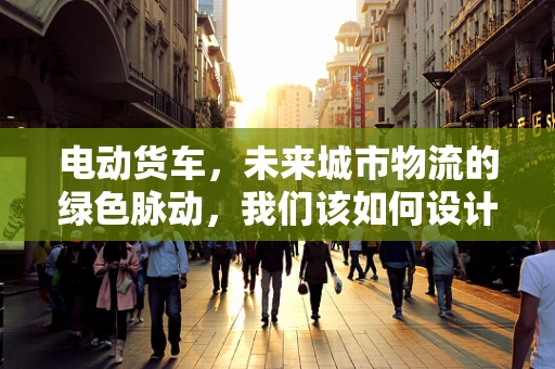 电动货车，未来城市物流的绿色脉动，我们该如何设计其用户界面？