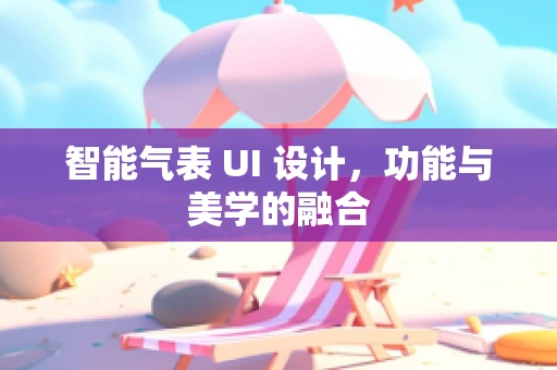 智能气表 UI 设计，功能与美学的融合