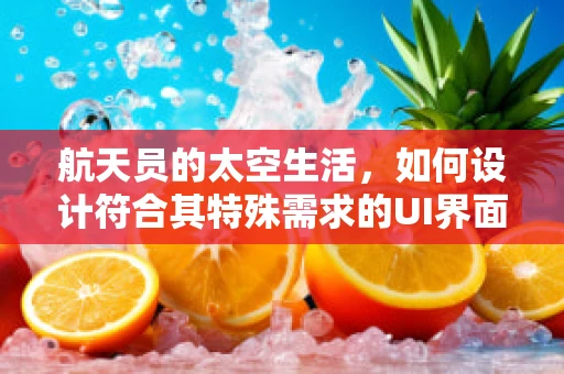 航天员的太空生活，如何设计符合其特殊需求的UI界面？