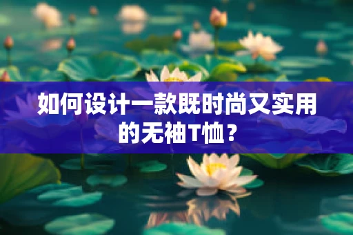 如何设计一款既时尚又实用的无袖T恤？