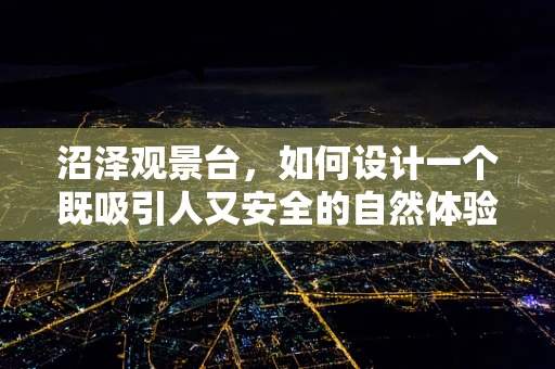 沼泽观景台，如何设计一个既吸引人又安全的自然体验空间？