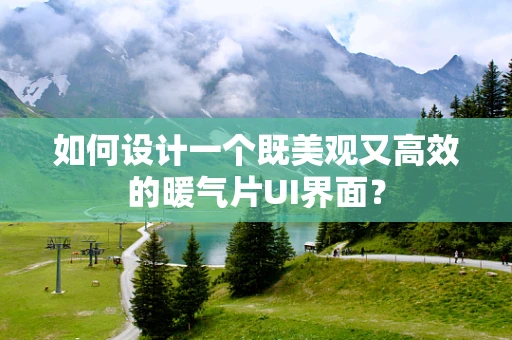 如何设计一个既美观又高效的暖气片UI界面？