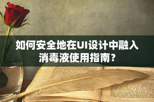 如何安全地在UI设计中融入消毒液使用指南？