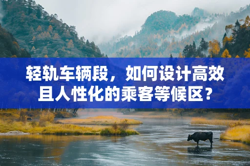 轻轨车辆段，如何设计高效且人性化的乘客等候区？