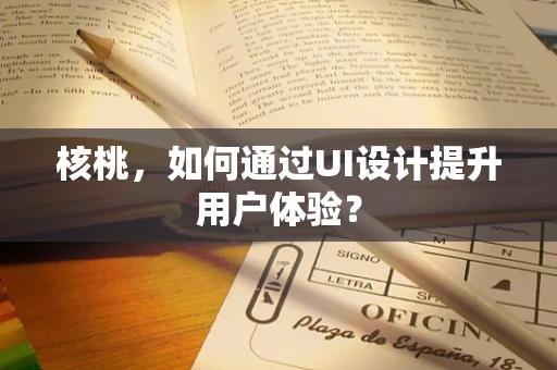 核桃，如何通过UI设计提升用户体验？