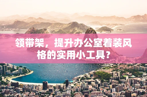 领带架，提升办公室着装风格的实用小工具？