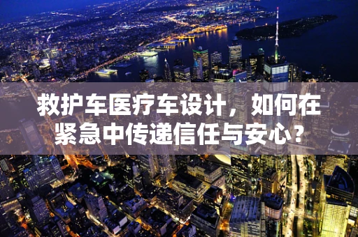 救护车医疗车设计，如何在紧急中传递信任与安心？