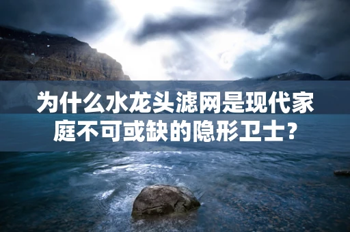 为什么水龙头滤网是现代家庭不可或缺的隐形卫士？