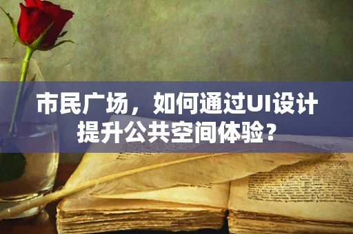 市民广场，如何通过UI设计提升公共空间体验？