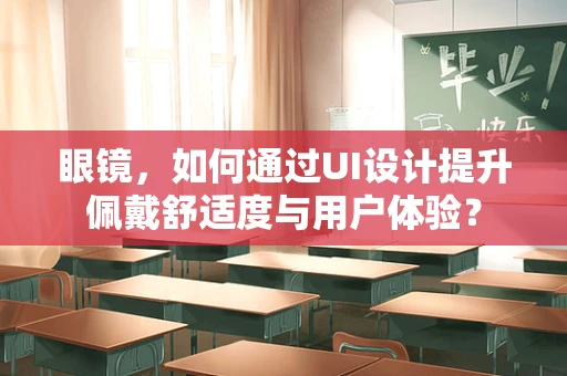 眼镜，如何通过UI设计提升佩戴舒适度与用户体验？