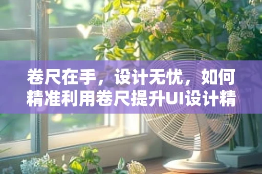 卷尺在手，设计无忧，如何精准利用卷尺提升UI设计精度？