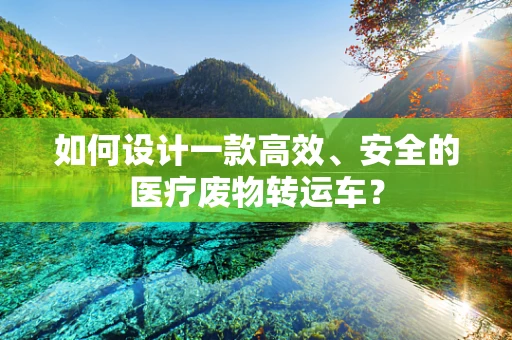 如何设计一款高效、安全的医疗废物转运车？