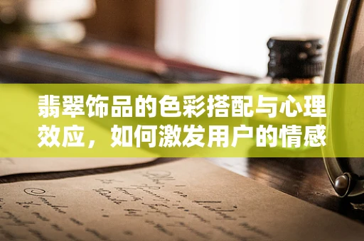 翡翠饰品的色彩搭配与心理效应，如何激发用户的情感共鸣？
