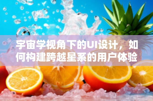 宇宙学视角下的UI设计，如何构建跨越星系的用户体验？