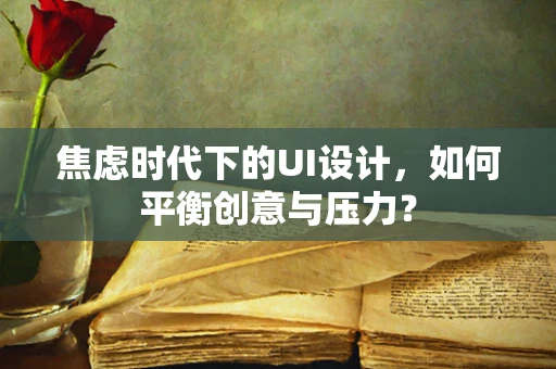焦虑时代下的UI设计，如何平衡创意与压力？