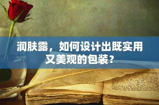 润肤露，如何设计出既实用又美观的包装？