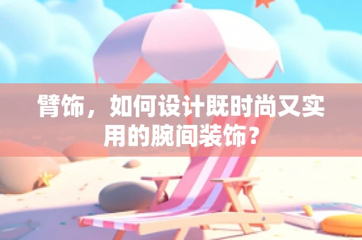 臂饰，如何设计既时尚又实用的腕间装饰？