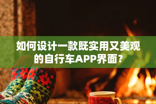 如何设计一款既实用又美观的自行车APP界面？