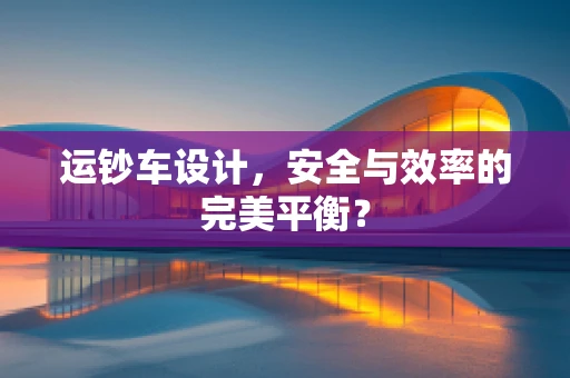 运钞车设计，安全与效率的完美平衡？