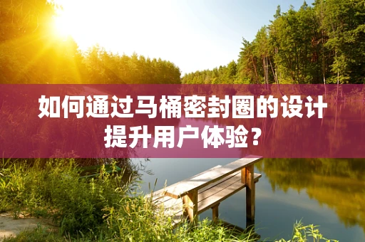 如何通过马桶密封圈的设计提升用户体验？