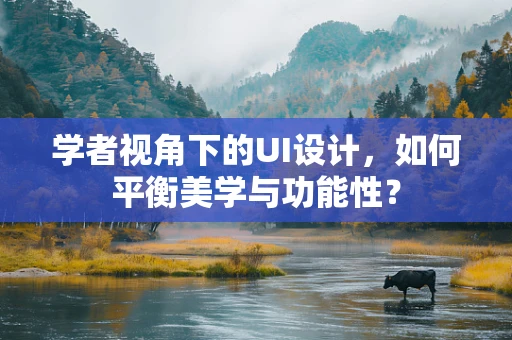 学者视角下的UI设计，如何平衡美学与功能性？