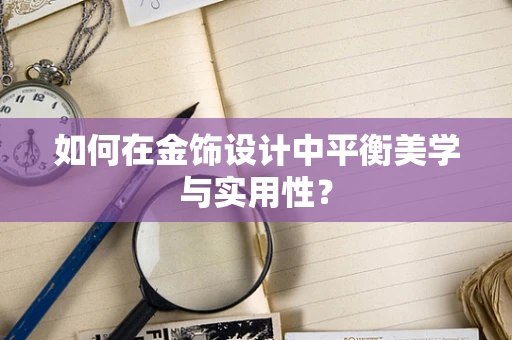 如何在金饰设计中平衡美学与实用性？