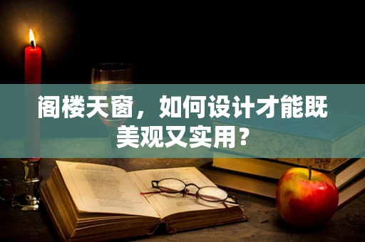 阁楼天窗，如何设计才能既美观又实用？