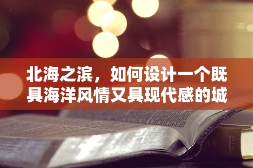 北海之滨，如何设计一个既具海洋风情又具现代感的城市公园？