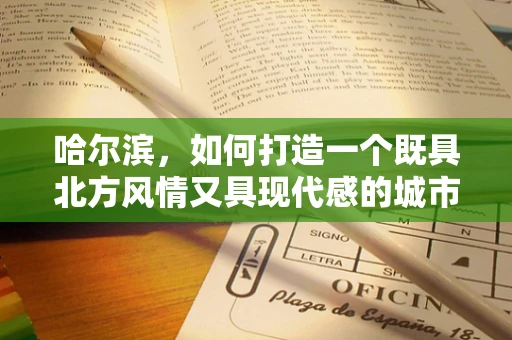 哈尔滨，如何打造一个既具北方风情又具现代感的城市UI设计？