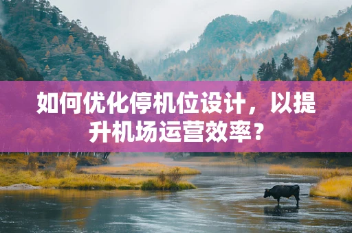 如何优化停机位设计，以提升机场运营效率？