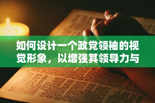如何设计一个政党领袖的视觉形象，以增强其领导力与民众共鸣？