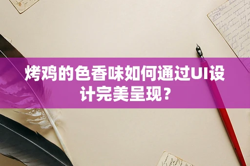 烤鸡的色香味如何通过UI设计完美呈现？