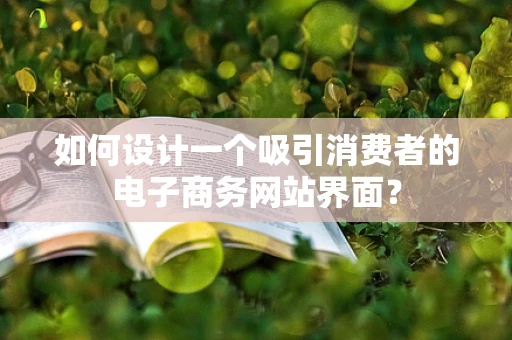 如何设计一个吸引消费者的电子商务网站界面？