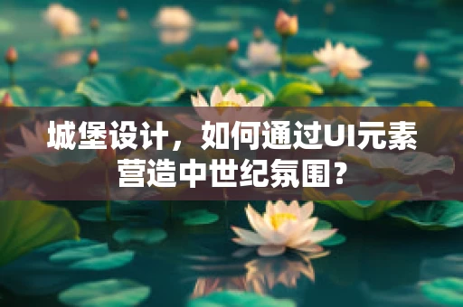 城堡设计，如何通过UI元素营造中世纪氛围？