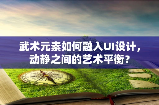 武术元素如何融入UI设计，动静之间的艺术平衡？