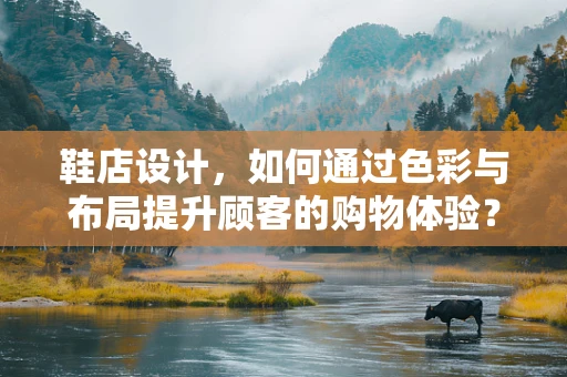 鞋店设计，如何通过色彩与布局提升顾客的购物体验？