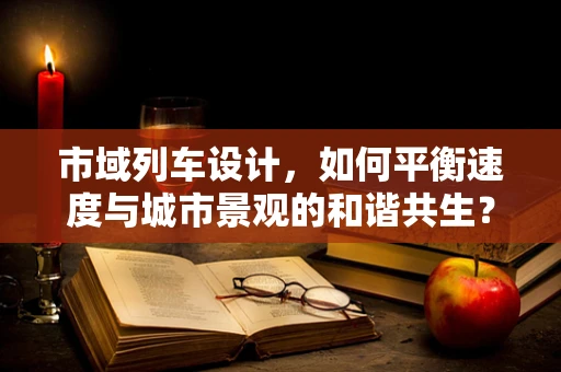 市域列车设计，如何平衡速度与城市景观的和谐共生？