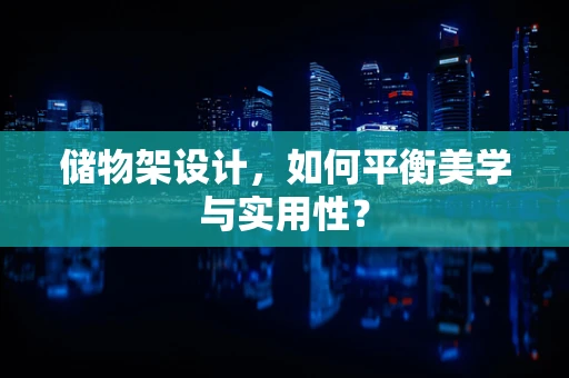 储物架设计，如何平衡美学与实用性？