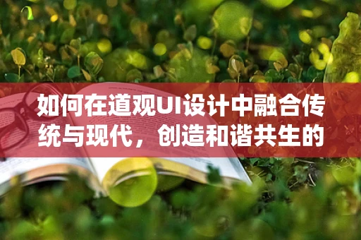 如何在道观UI设计中融合传统与现代，创造和谐共生的空间体验？