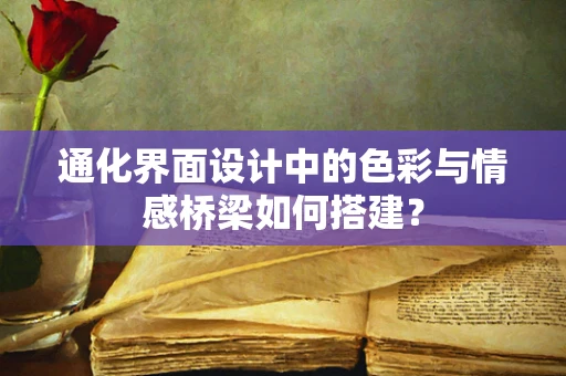 通化界面设计中的色彩与情感桥梁如何搭建？