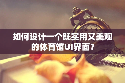 如何设计一个既实用又美观的体育馆UI界面？