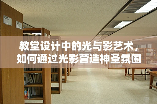 教堂设计中的光与影艺术，如何通过光影营造神圣氛围？