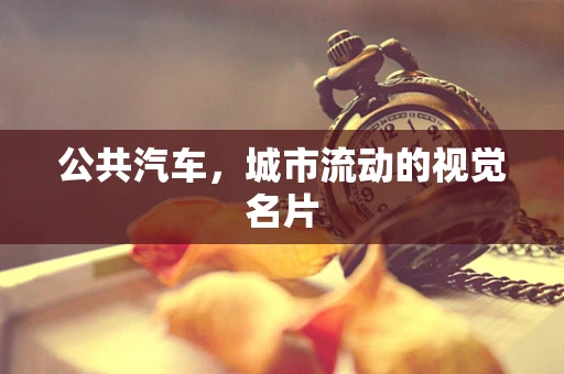 公共汽车，城市流动的视觉名片