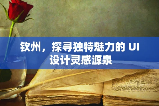 钦州，探寻独特魅力的 UI 设计灵感源泉