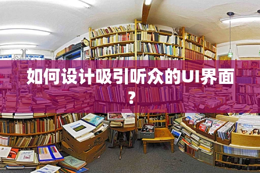如何设计吸引听众的UI界面？