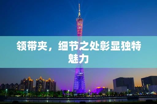 领带夹，细节之处彰显独特魅力