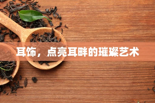 耳饰，点亮耳畔的璀璨艺术