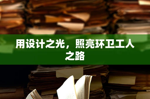 用设计之光，照亮环卫工人之路